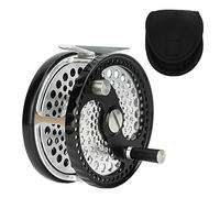 Carrete de Mosca PolyGen de Gran Capacidad con recuperación Reversible para Pesca en ríos y Lagos, rodamientos Lisos 2+1BB, Marco de aleación de Aluminio mecanizado de Peso 5/7
