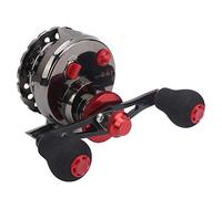 Carrete de Pesca 8 Rodamientos 2.6:1 Relación de Engranajes, Ligero y Duradero - Freno Ajustable y Mango EVA para Pesca en Balsa o Río, Mano Derecha (Mano Izquierda)