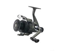 Carrete de pesca, CMR Series Metal Bobina sistema de arrastre trasero con mango plegable 5.1:1 Relación de engranaje intercambiable izquierda derecha para pescadores (CMR3000)