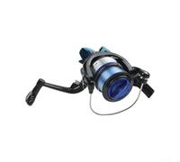 Carrete de pesca con carrete de metal y línea 5.5:1 Relación de engranaje brazo basculante plegable para uso de mano izquierda o derecha en deportes al aire libre (MK4000)