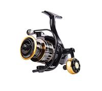 Carrete de Pesca con de Freno Potente Diseño Ligero Cuerpo Metálico Resistente Brazo Intercambiable Adecuado para Pesca en Barco Pesca en Roca, 5000