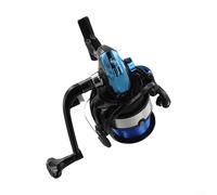 Carrete de pesca con engranajes de aleación de zinc, carrete de metal y relación de velocidad 5 51 adecuado para uso con mano izquierda y derecha (MK7000)