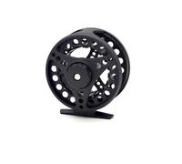 Carrete de Pesca con Mosca Carrete de Pesca con Mosca 3/4wt 5/6wt 7/8wt Estructura de aleación de Aluminio Grande Bobina de Mosca Ligera Rueda de Pesca cambiada a Mano(Black,3-4wt)