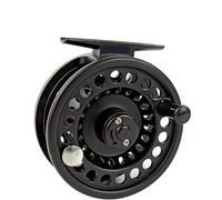 Carrete de Pesca con Mosca Classic III, de Freno Central, Eje Grande de Grafito, tamaños 3/4, 5/6 y 7/8(Green with Line,3I4)