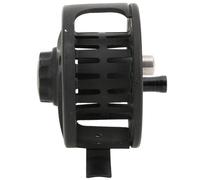 Carrete de pesca con mosca con rueda de alambre sin espacio, de fundición a presión de metal, con rodamientos