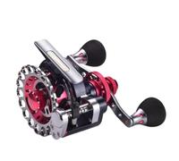 Carrete De Pesca con Mosca Full Metal Cable Automático 2.6:1 | Rueda de línea de pescado 10 + 1BB carrete de pesca en hielo derecho izquierdo arrastre 10kg