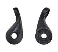 Carrete de pesca con protección de línea, soporte de base, lazo de alambre, lanzamiento suave, plástico negro, varios tamaños, opciones de bobina, piezas de bobina para Freshwat (44,5 x 20 mm)
