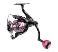 Carrete de pesca con relación de transmisión 5 21, mango intercambiable CNC y diseño esqueletizado, ideal para pesca de carpas en agua salada y agua dulce (HB-6000)