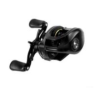 Carrete de pesca con sistema de frenado electrónico CC integrado para un rendimiento constante sin alimentación externa o carga (AO-DC izquierda)