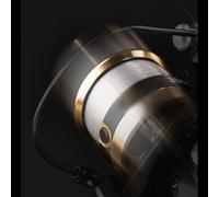 Carrete de pesca construido para el rendimiento con copa de alambre de aluminio de aviación y componentes de metal resistentes (1000)