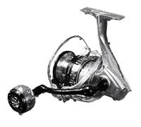 Carrete de pesca de agua salada, accesorio de pesca suave y resistente, carrete de batalla para peces de agua dulce, para lubina, trucha, crappie, bagre, hombres y principiantes, lagos, ríos, orillas