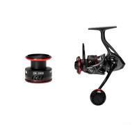 Carrete de pesca de arrastre de 12 kg con mango de metal suave, brazo mecanizado CNC, marco compuesto ligero y múltiples opciones de agarre (DK4000(DK2000 (bola de metal)