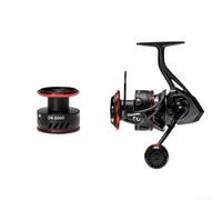 Carrete de pesca de arrastre de 12 kg con mango de metal suave, brazo mecanizado CNC, marco compuesto ligero y múltiples opciones de agarre (DK4000(DK6000 (bola de metal)