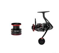 Carrete de pesca de arrastre de 12 kg con mango de metal suave, brazo mecanizado CNC, marco compuesto ligero y múltiples opciones de agarre (DK4000(DK1000 (bola de metal)