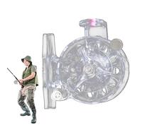 Carrete de pesca de fundición de agua salada; aparejo resistente para moscas; carrete de latón para carretes; rueda de carrete de alta capacidad | Equipo de recuperación suave para aguas profundas y