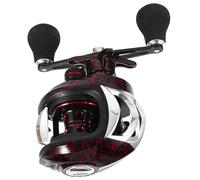 Carrete de Pesca de Metal 18 1 Rodamientos 7: 1 1 para Zurdos | Negro, Cuerpo de Nailon de Alta Resistencia, Fuerza de Frenado hasta 10kg, Desmontaje Rápido de Tapa Lateral