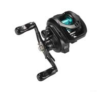 Carrete de pesca de metal 4+1 rodamientos brazo de carbono liso | Freno CC inteligente, respuesta de milisegundos, evita la reacción, lanzamiento suave, ajuste automático de velocidad
