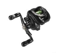 Carrete de pesca de metal 4+1 rodamientos de freno electromagnético | Sistema electromagnético, afinación de freno infinita, luces LED coloridas, ajuste automático de resistencia al viento