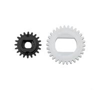 Carrete de pesca de transmisión de engranaje de husillo de repuesto para ABU PARA NEO Baitcasting Reel 2pcs Kit de accesorios de plástico