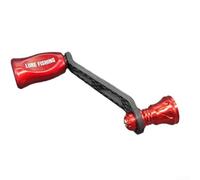 Carrete de pesca de una sola manija para DAIWA para FUEGO para SALAMANDURA con 2 rodamientos para una funcionalidad mejorada (rojo)
