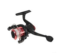 Carrete de pesca eficiente con relación de transmisión 5 2 1, pesa solo 153 g, diseñado para un funcionamiento suave en varias técnicas de pesca (rojo)