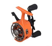Carrete de pesca en hielo en línea 3.2:1 Relación de engranajes 3+1 BB Sistema de caída magnética Bidireccional Palanca de frenado Balsa de frenado Bobina de metal ABS 0.285mm-100m Tapa de línea (mano