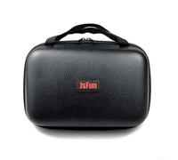 Carrete de pesca Eva Hard Shell impermeable bolsa de almacenamiento a prueba de golpes para cabrestante eléctrico y rueda de gotas de agua negro tamaño M (L)