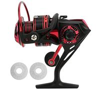 Carrete de Pesca Giratorio de Metal Resistente, 5+1 rodamientos, construcción de Metal ABS Duradero, de Equilibrio de Rotor Suave para Pesca de Agua Dulce y Salada DS2000 DS3000