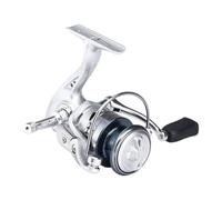 Carrete de pesca - Metal 12cm 210g Carrete ligero | Agua salada de alto rendimiento y engranaje de pesca | Adecuado para truchas de bajo Shore Pier River Stream Pond Lake Angling