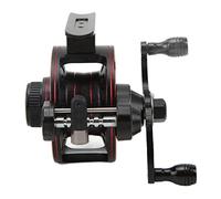 Carrete de Pesca Metal, Doble Velocidad 3.0:1, Mano Izquierda y Derecha, Diseño Ligero y Resistente - Automático de Enrollado, Capacidad Amplia de Línea, Ideal para Pesca (Mano Izquierda)