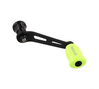 Carrete de pesca para FUEGO para DAIWA para SALAMANDURA de carbono con perilla de repuesto compatible con las series LT y PROREX para reparación o actualización (verde fluorescente)