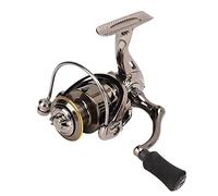 Carrete Giratorio de Pesca Profesional con Mango CNC Alta Velocidad Relación 5.0:1 Rodamientos 13+1BB Rueda giratoria de Metal para Agua Salada Pesca de Agua Dulce Construcción de (EVO1000)