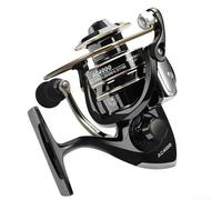 Carrete Giratorio Metal 12kg Arrastre Máximo | Arrastre máximo 12kg, copa hilo metálica, salida para suave, , pesca grandes presas