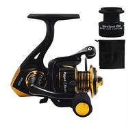 Carrete Giratorio RR 1000, Suave y Resistente, protección contra la Sal, rodamiento 4+1, Carrete de Repuesto + Bolsa
