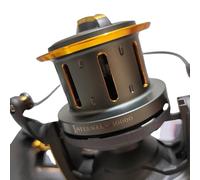 Carrete Infernal 10000 - Carrete Surfcasting de Mar | Freno de Carbono 16 kg | 7+1 BB INOX | Ratio 4.6:1 | Worm Shaft | Bobina Aluminio + Extra Grafito | Anti-Reverse