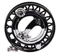 Carrete para Cometas, Enrollador de línea Cometa, manija Rueda con Agarre Carrete, Conectores rodamiento, Grande una Sola for Volar(Black)