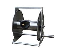 Carrete para manguera, Carrito portamangueras con capacidad for 40 m/130 pies y 1/2 pulgada, for montaje en pared o en el suelo.