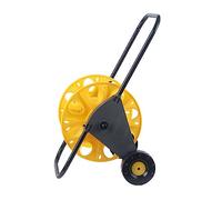 Carrete para manguera, Carro portamangueras con capacidad de hasta 50 m, soporte for mangueras de agua, especialmente robusto con guía de manguera estable. Carro portamangueras.