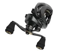 Carrete Pesca Carrete Pesca Agua Salada Relación Engranaje 6,3:1 Arrastre Máximo 12kg Baitcast Perfil Bajo Marco Aluminio Carrete Spinning(Left Hand)