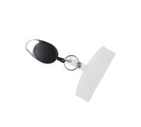 Carrete retráctil para tarjetas de crédito, soporte para tarjetas de crédito, protector de tarjetas bancarias, 1 juego., As show, Casual