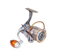 Carrete Spinning Carrete Pesca Giratorio Barco Jigging Ligero Relación Engranaje 5.0c:1 Arrastre Rueda Agua Mar 10-20KG Carrete De Pesca(8000)