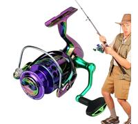 Carretes Da,Carrete De Bass Spin - De Casting Baitcasting Suave Diseñado Para Surf Torpedo Trucha Y Bajo