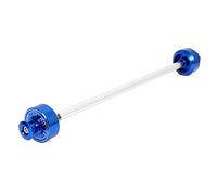 Carretes de brazo oscilante de rueda trasera deslizadores de horquilla para Yamaha MT-07 FZ-07 XSR700 2014-2020 Soporte de motocicleta Bobinas Tornillo Tornillo Protector de choque (azul)