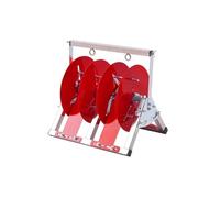 Carretes De Cable Plegables, Comercial Industrial Portacarretes De Alambre, Estante De Acero Dispensador Portátil Para Cables De 0 A 6 Mm²(34.5x28x34cm)