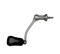 Carretes De con Manivela Y Brazo De Roca: Mango De Acero Inoxidable, Cómoda Perilla Atornillada, Agarre De Repuesto Duradero, Diseño De Rotación Suave | Mango De Rueda De De Acero Inoxidab