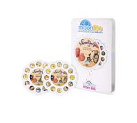 Carretes de cuentos Moonlite para proyector con linterna para ni os peque os | Dondequiera que vayas | Paquete de carretes de cuentos para ni os