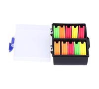 Carretes de Hilo de Espuma, Tabla de Bobinado de Espuma Duradera para Almacenamiento de Pesca para Pescadores, 10 Piezas de Colores Mezclados para Entusiastas de la Pesca