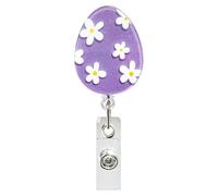 Carretes de la de Pascua - Soporte de etiqueta de di di, clip de papel de vacaciones lindo | Rodillo de insignias de tracción fácil giratorio con diseño estético conejito, clip de