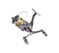 Carretes de pesca - Carrete giratorio 5.2:1 relación de engranaje, arrastre máximo de 110 libras, resistente al óxido, doble balancín para muelle bagre, lubina, trucha, lago helado, mosca, pescados en