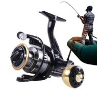 Carretes De Pesca Compacto Mini Metal Surfcasting Baitcasting Línea